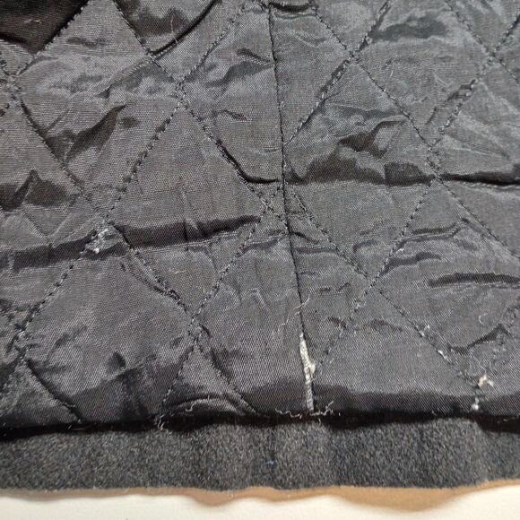 J Crew Women Classic Wool Blend Pea Coat Button Up Flap Pockets - Picture 3 of 8